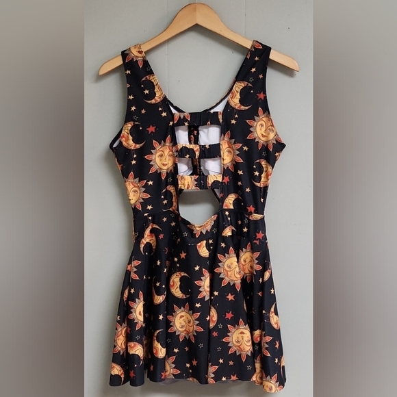 Celestrial Sea Grove Swimwear Tankini.  Size XL (48) Stars & Moon. - Picture 3 of 5